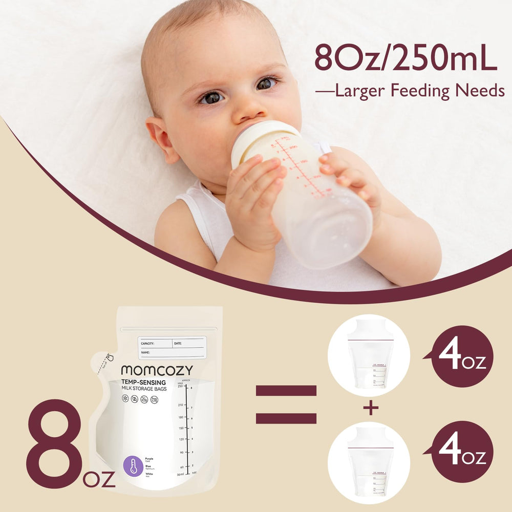 Momcozy BPA-free and presterilized bag for clean milk handling