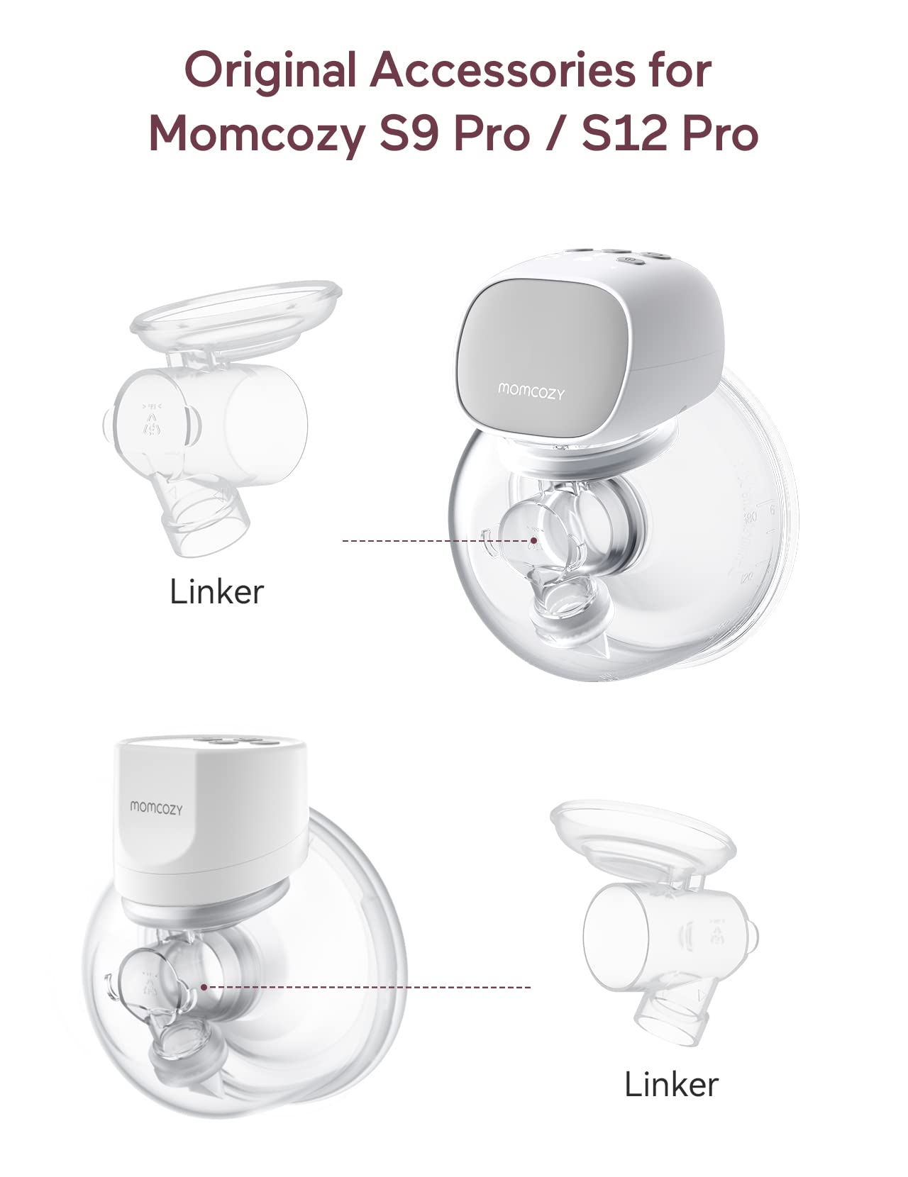 BPA-free pump parts support safe milk-contact surfaces during routine pumping