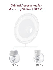 Momcozy BPA free silicone flange for safe milk contact