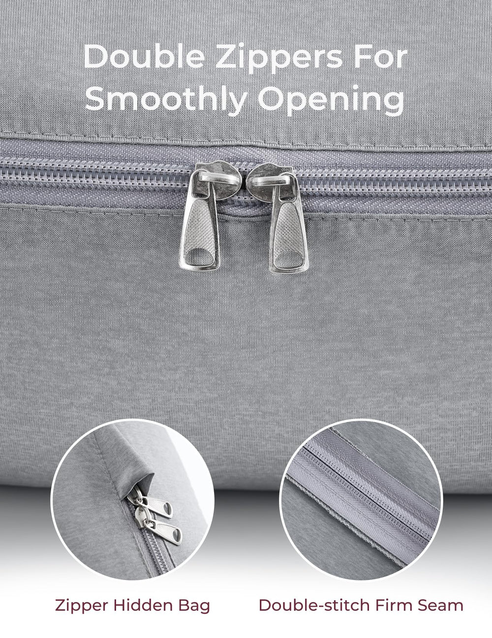 Momcozy brand logo on pillow packaging for easy identification