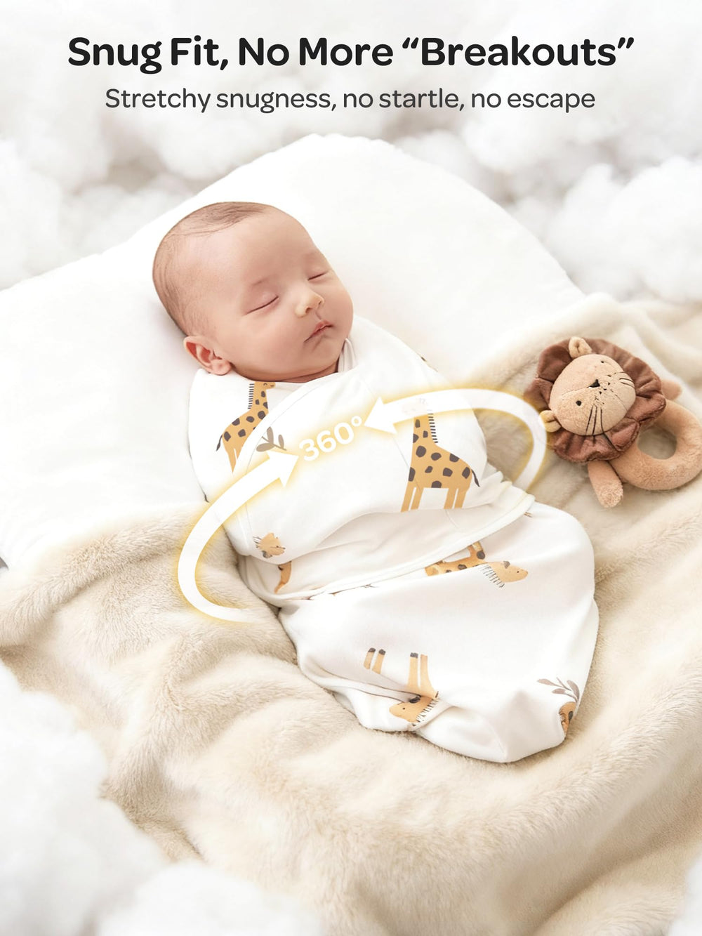 Momcozy Bravery swaddle gift-box-ready makes a thoughtful baby shower present.