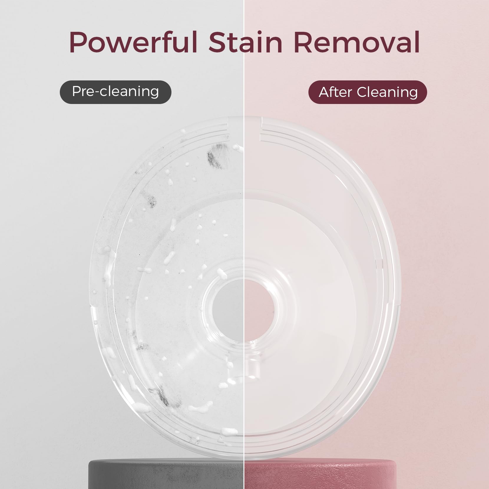 Momcozy cleaning spray with grapefruit scent for fresh-smelling accessories.