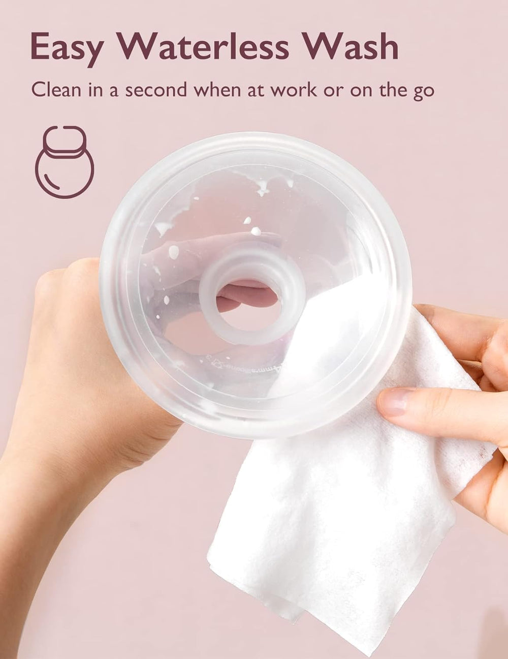 Momcozy breast pump wipes with grapefruit essence a refreshing scent during cleaning