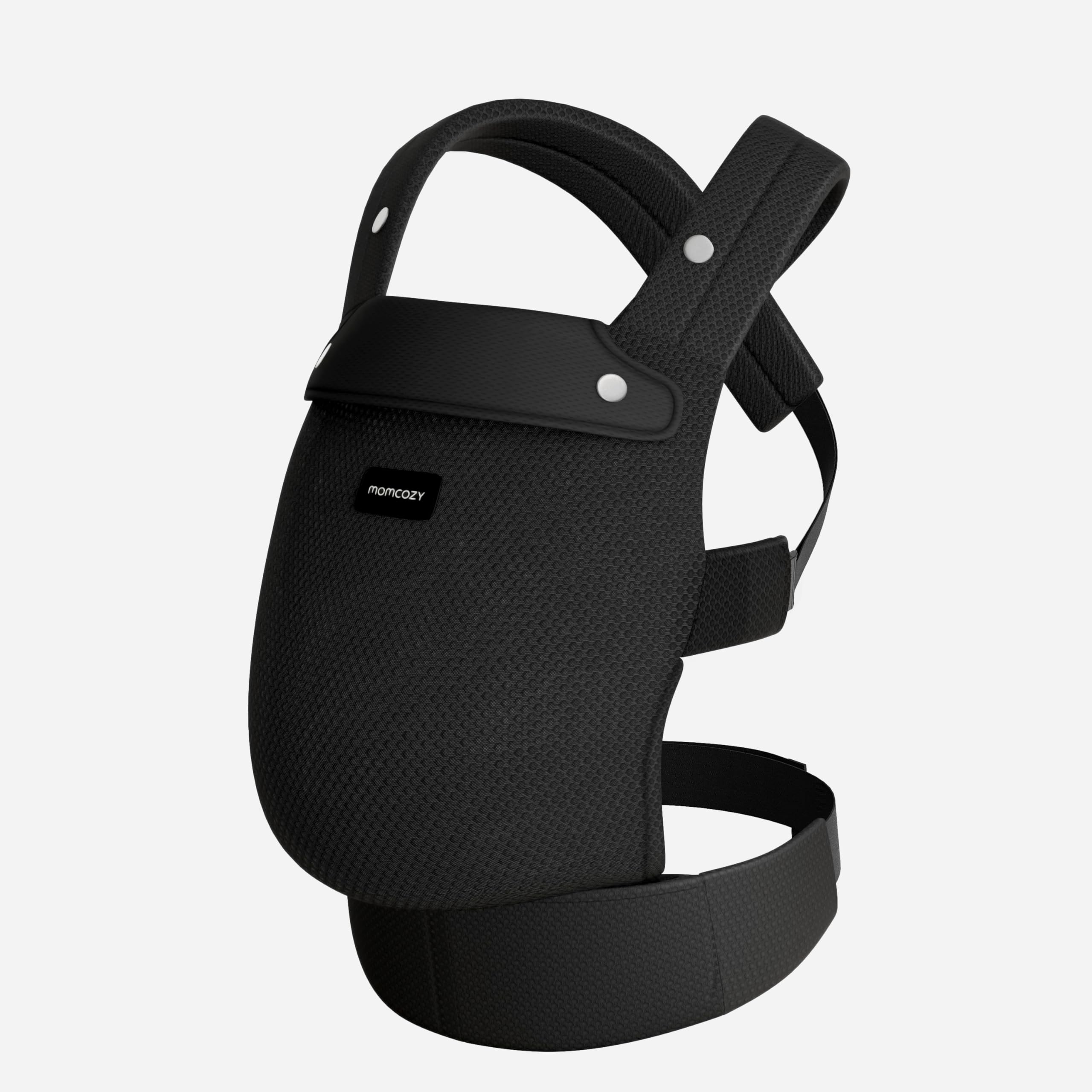 Momcozy breathable mesh baby carrier travel-ready design for busy days on the go.