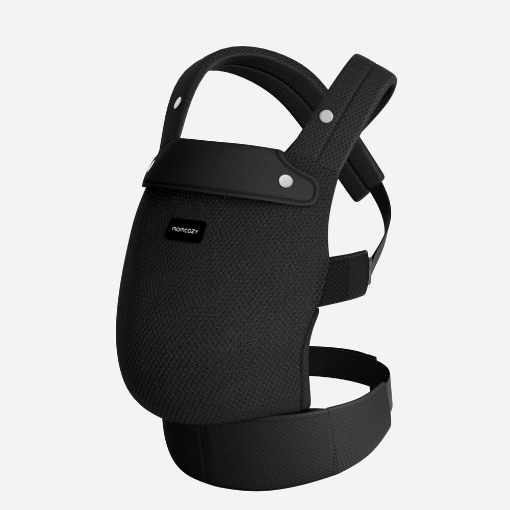 Momcozy breathable mesh baby carrier travel-ready design for busy days on the go.
