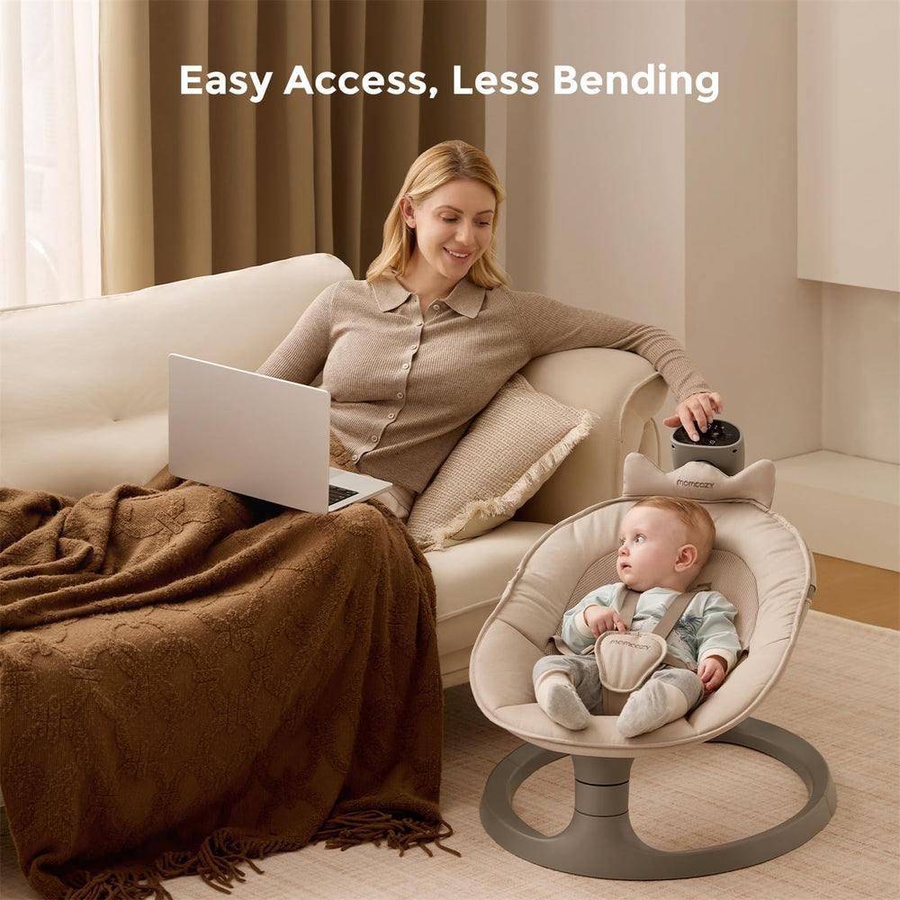 Momcozy breathable mesh seat for comfort and airflow.