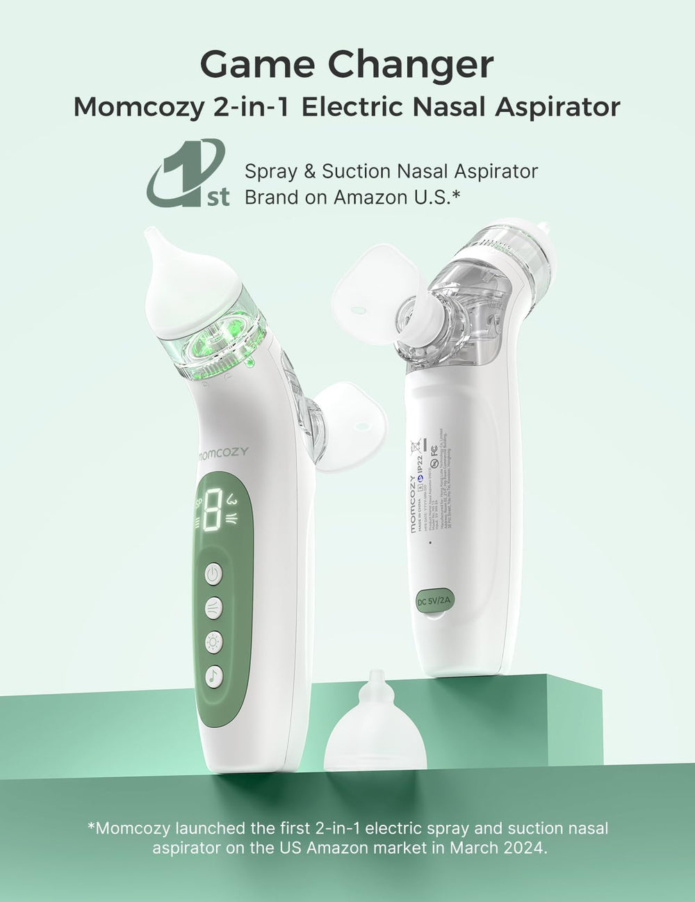 Momcozy BreezyClear two-part design makes cleaning simple.