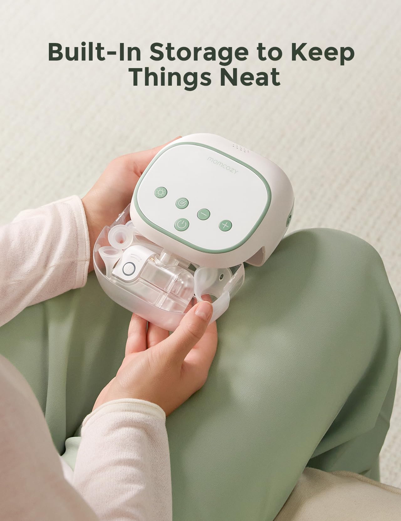Momcozy BreezyClear Pro cleaning kit included for easy maintenance