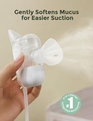 Momcozy BreezyClear Pro soft silicone mask for targeted mucus moistening
