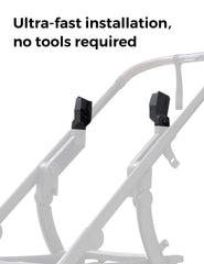 Momcozy ChangeGo adapter with Maxi Cosi Mico Plus enables newborn mobility