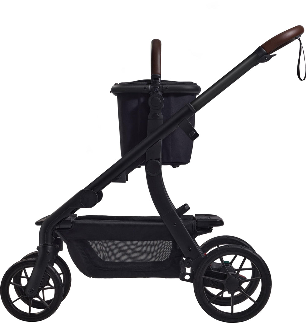 Momcozy ChangeGo basket standalone-handle enables carrying shopping away from the stroller.