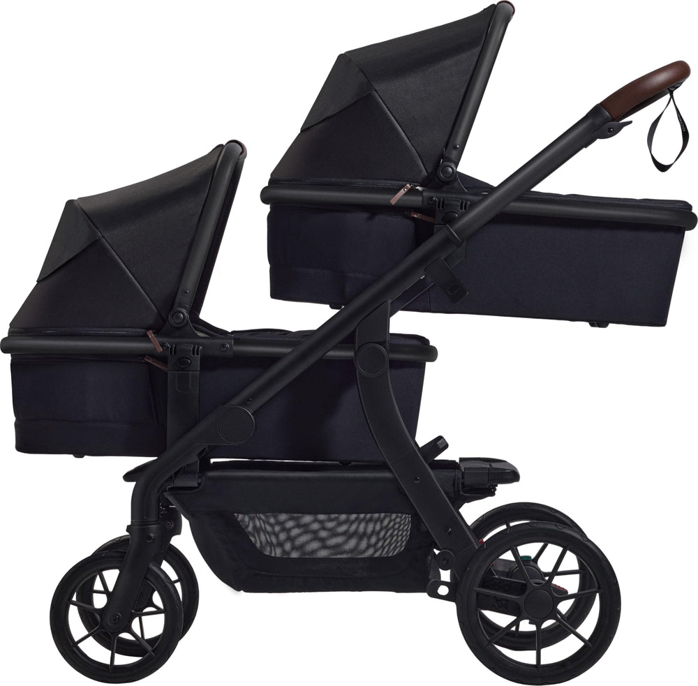 Momcozy ChangeGo carrycot panoramic mesh windows for visibility and airflow