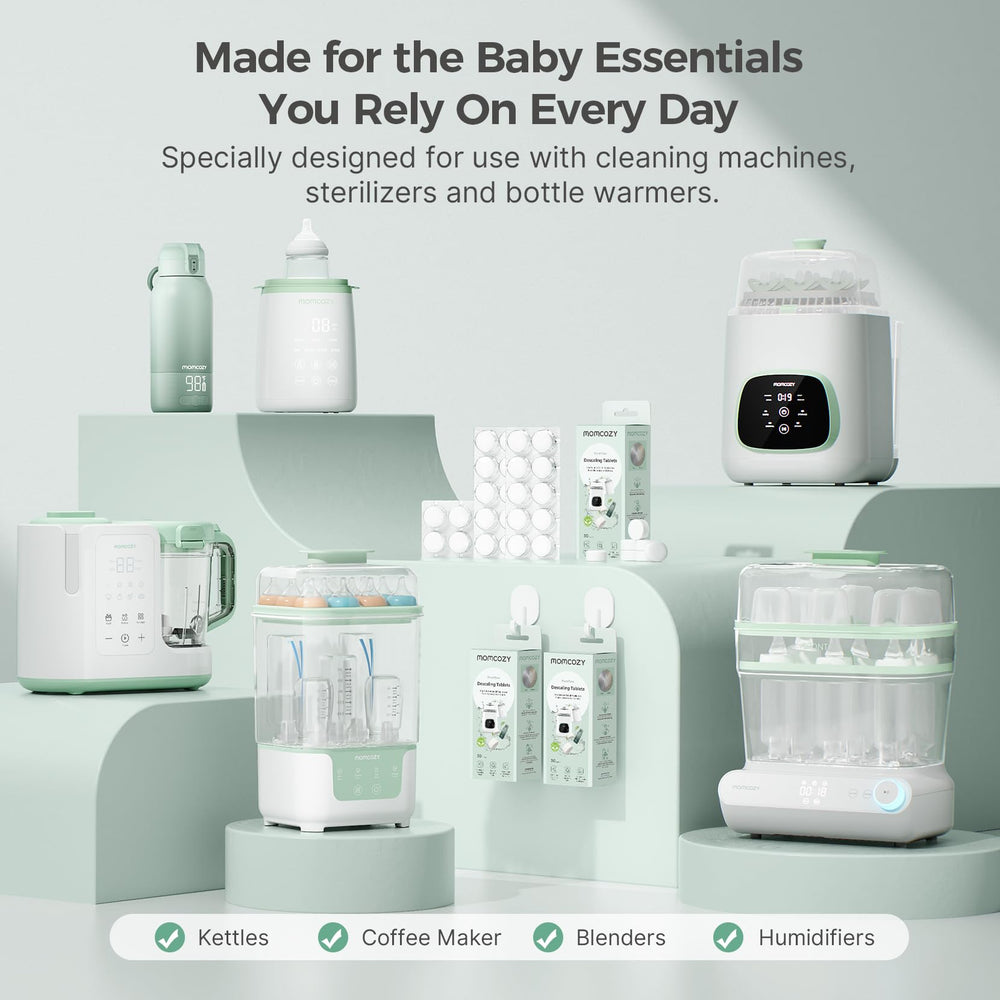 Momcozy citric acid-based fragrance-free descaler for baby items