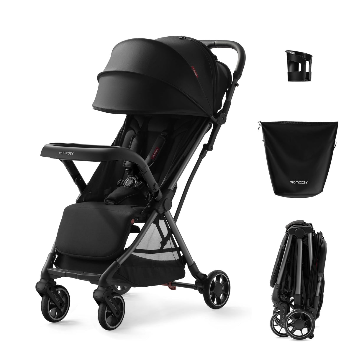 Momcozy ClickGo one-hand fold and stand for easy storage