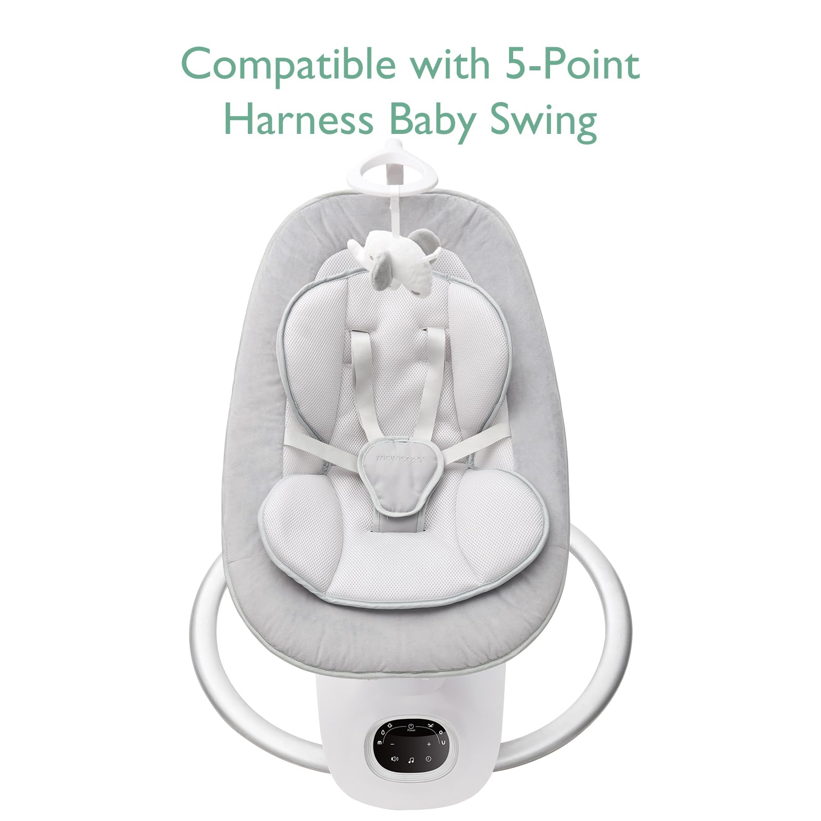 Momcozy CocoSway 3D motion technology offering varied swinging patterns.