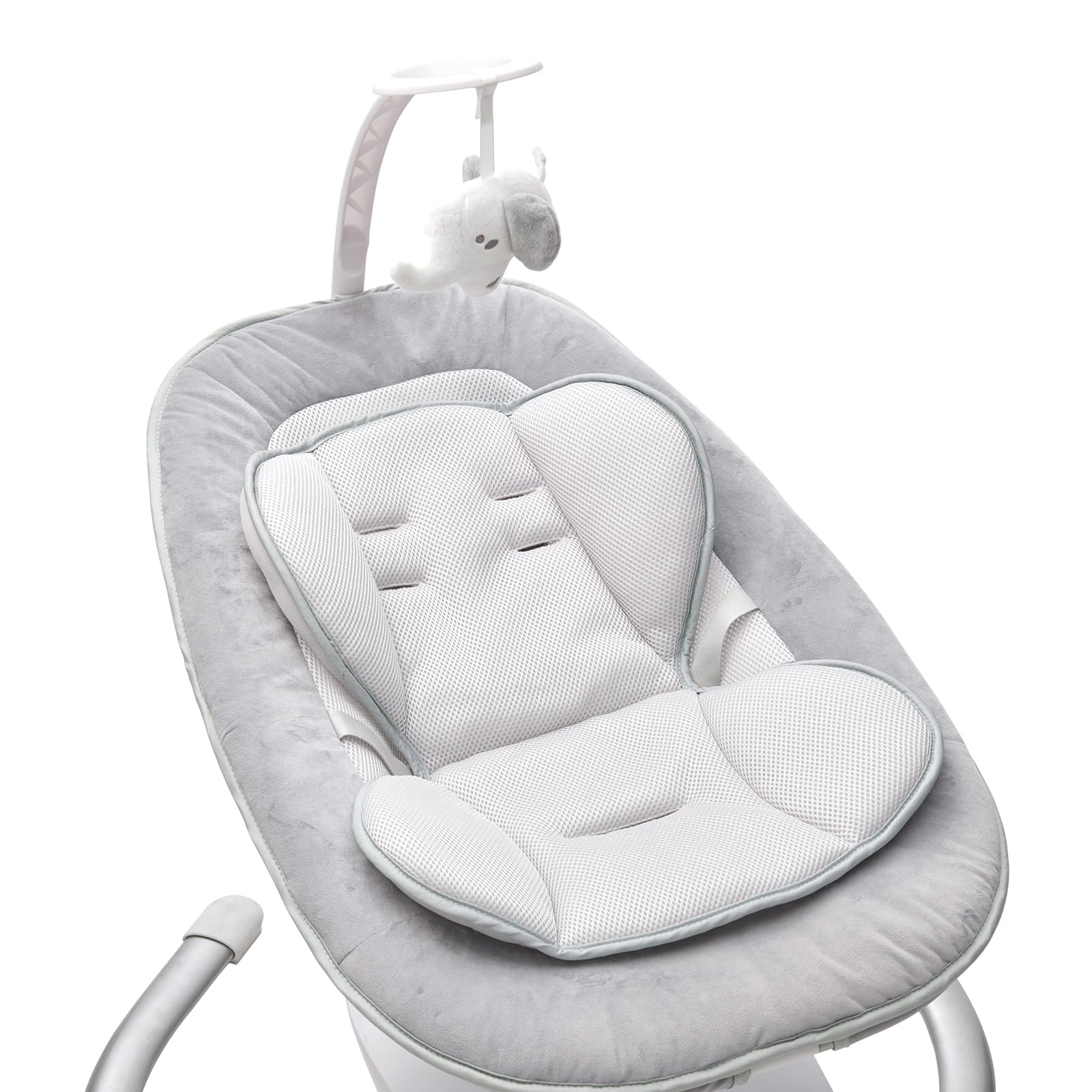 Momcozy CocoSway motion chart highlights six soothing motions for baby.