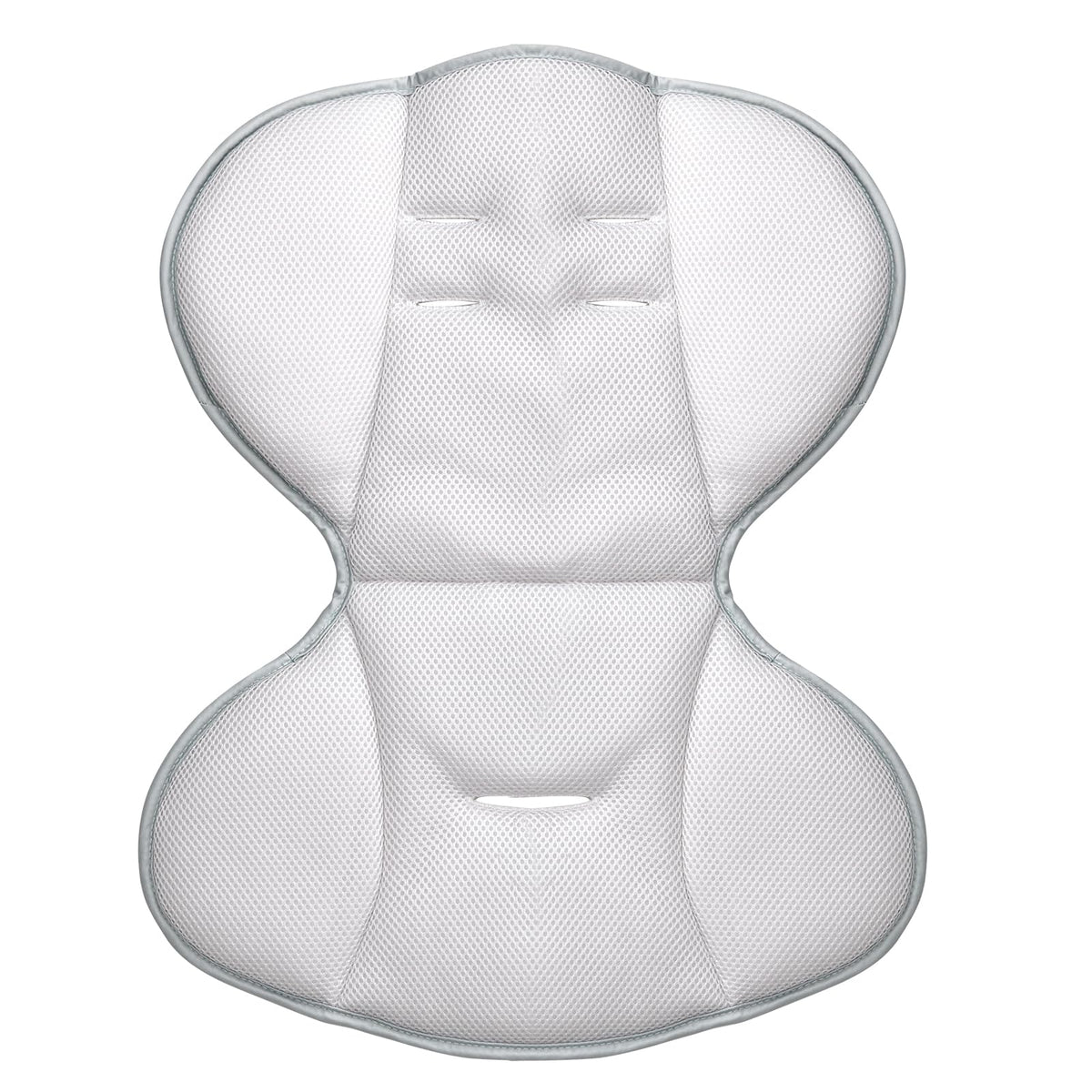 Momcozy CocoSway seat closeup in soft velvet for gentle, comforting swings.