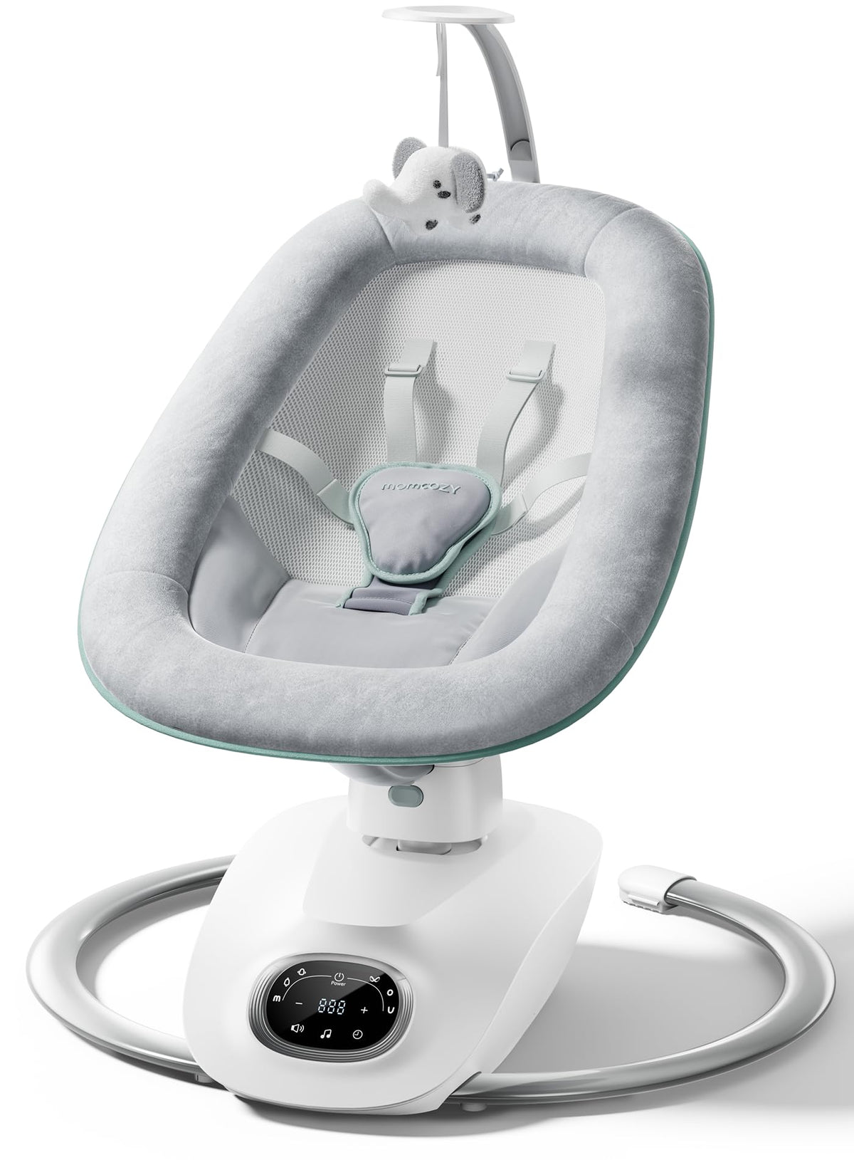 Momcozy CocoSway swing with remote control for easy soothing