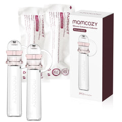 Momcozy colostrum collector 5ml pack ready for quick collection.
