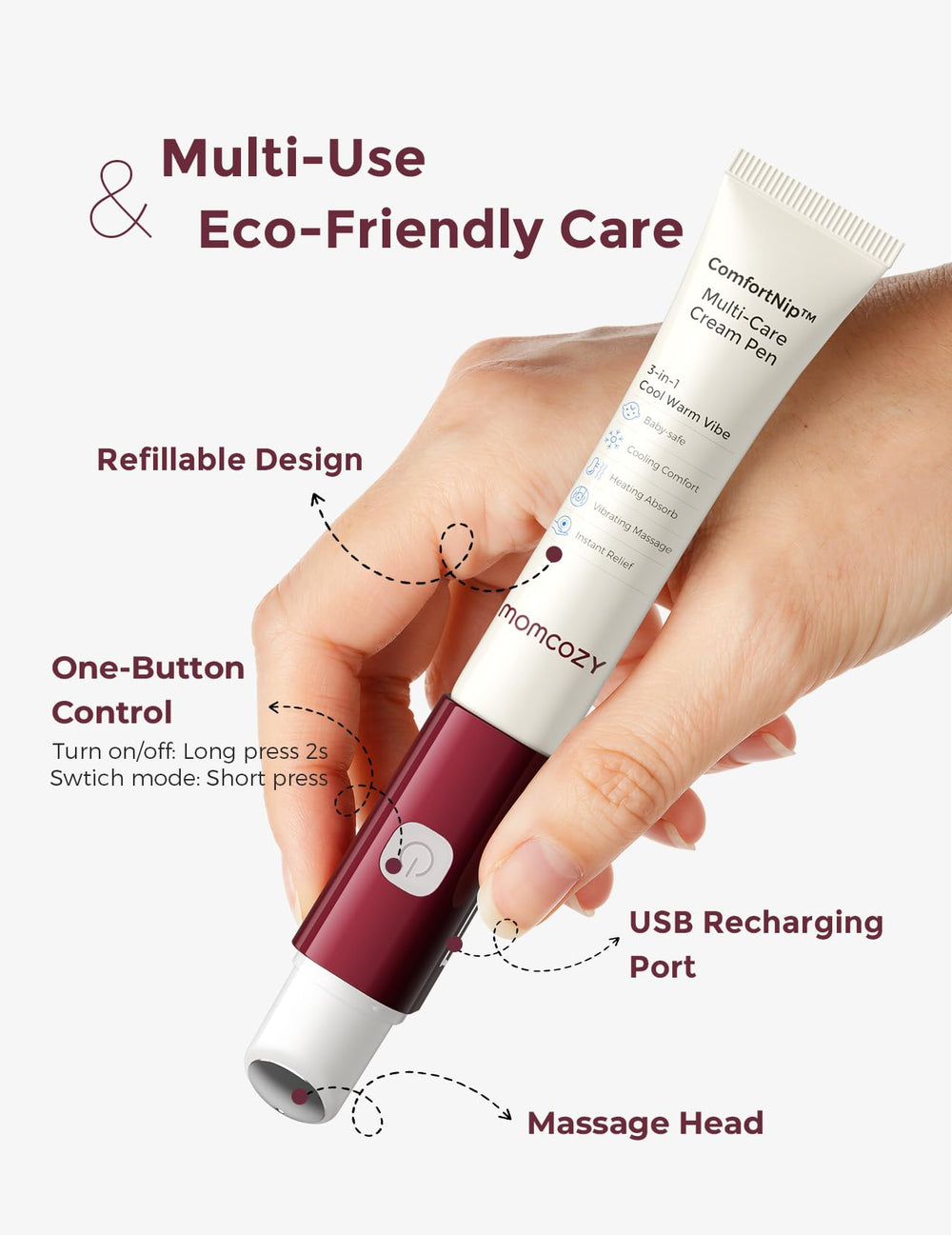 Momcozy ComfortNip refill pack for long-lasting care