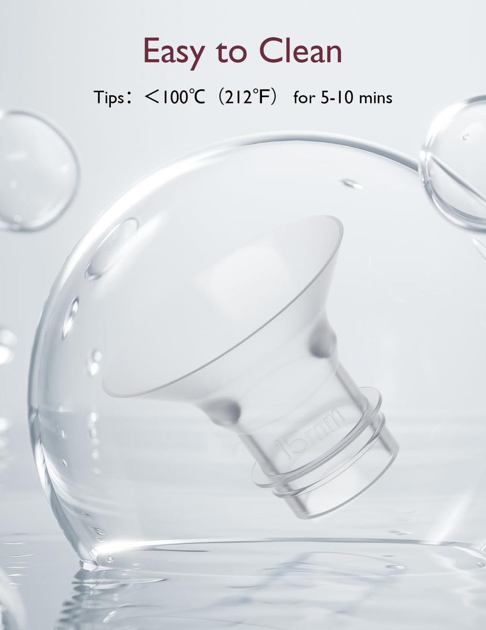 Momcozy compact pump accessory storage keeps inserts organized at home or travel