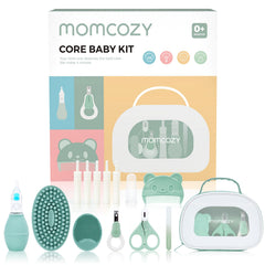 Momcozy Core Baby Kit nasal aspirator for gentle, one-handed nose cleaning