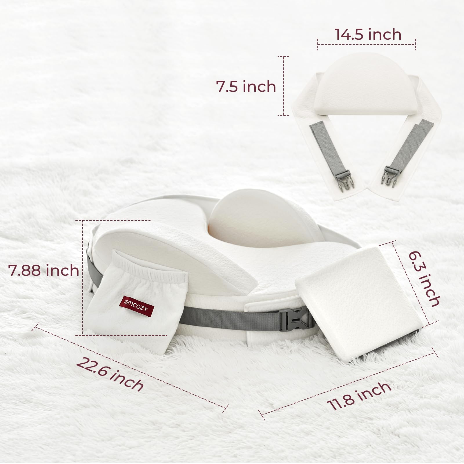 Momcozy CozyPro dustproof liner protects the core and stays fresh.