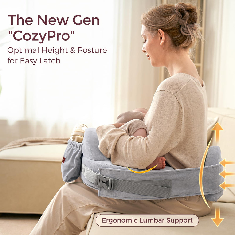 CozyPro extended nest offers a wider surface for growing babies during feeds