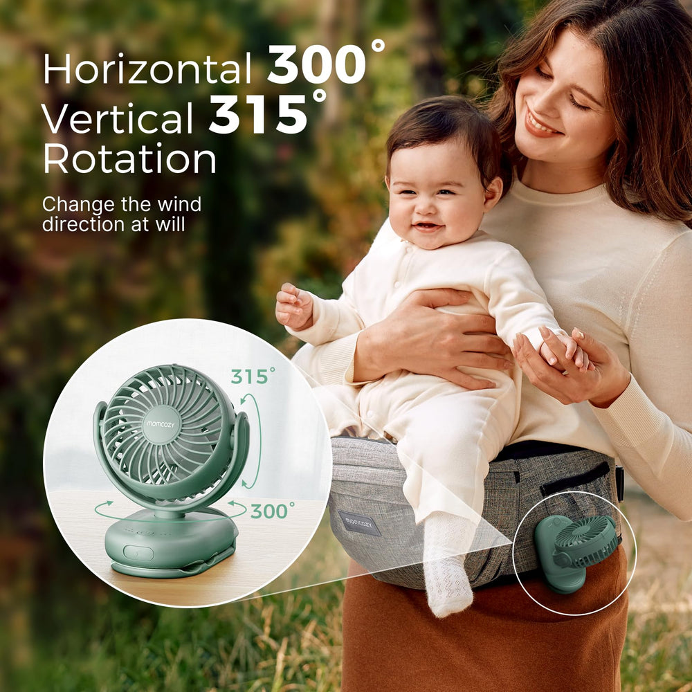 Momcozy detachable fan blades for easy cleaning