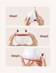 Momcozy double-seal flange detail showing secure fit and leak prevention