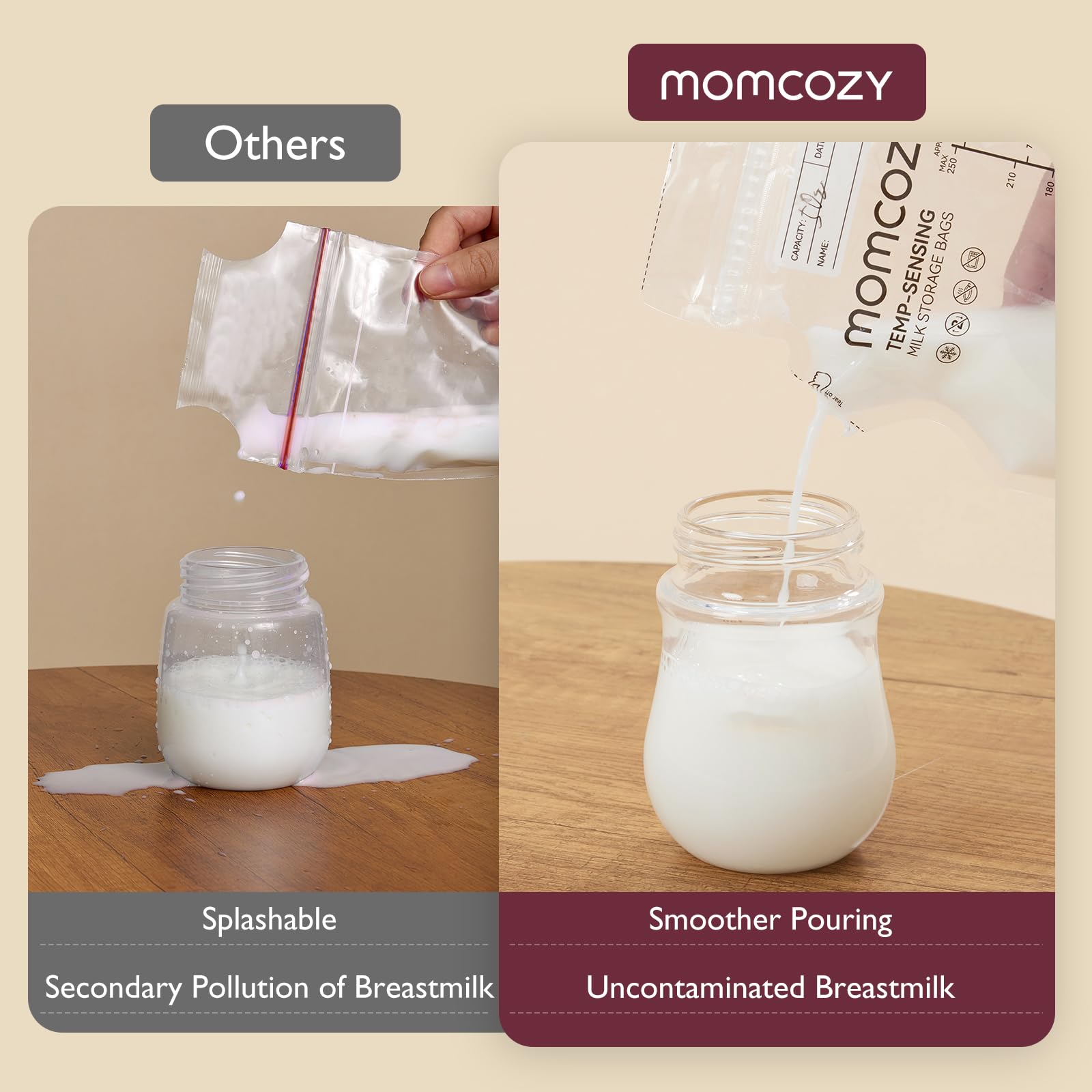 Momcozy double-seal side seams protect against leaks
