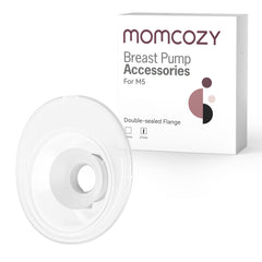 Momcozy double-sealed flange 27mm for M5, improves seal and milk expression