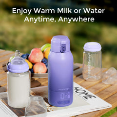 Momcozy dual heating modes showcasing flexible temperature options