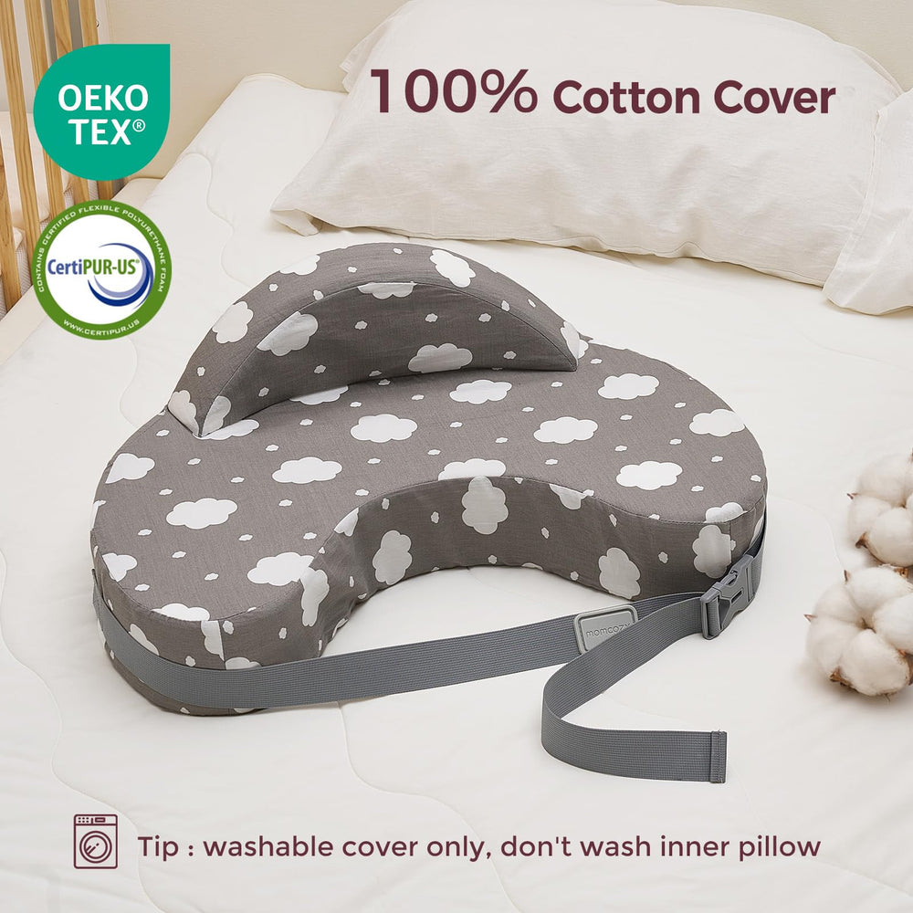 Momcozy Durable Memory Foam Core maintains ideal height and support