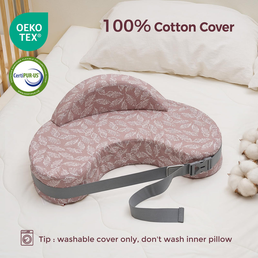 Momcozy built-in dustproof liner helps maintain freshness of the pillow.