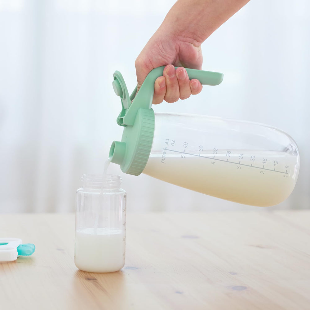 Momcozy easy-clean wide opening simplifies rinsing and scooping