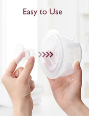 Momcozy easy-cleaning silicone insert is simple to wash after pumping sessions