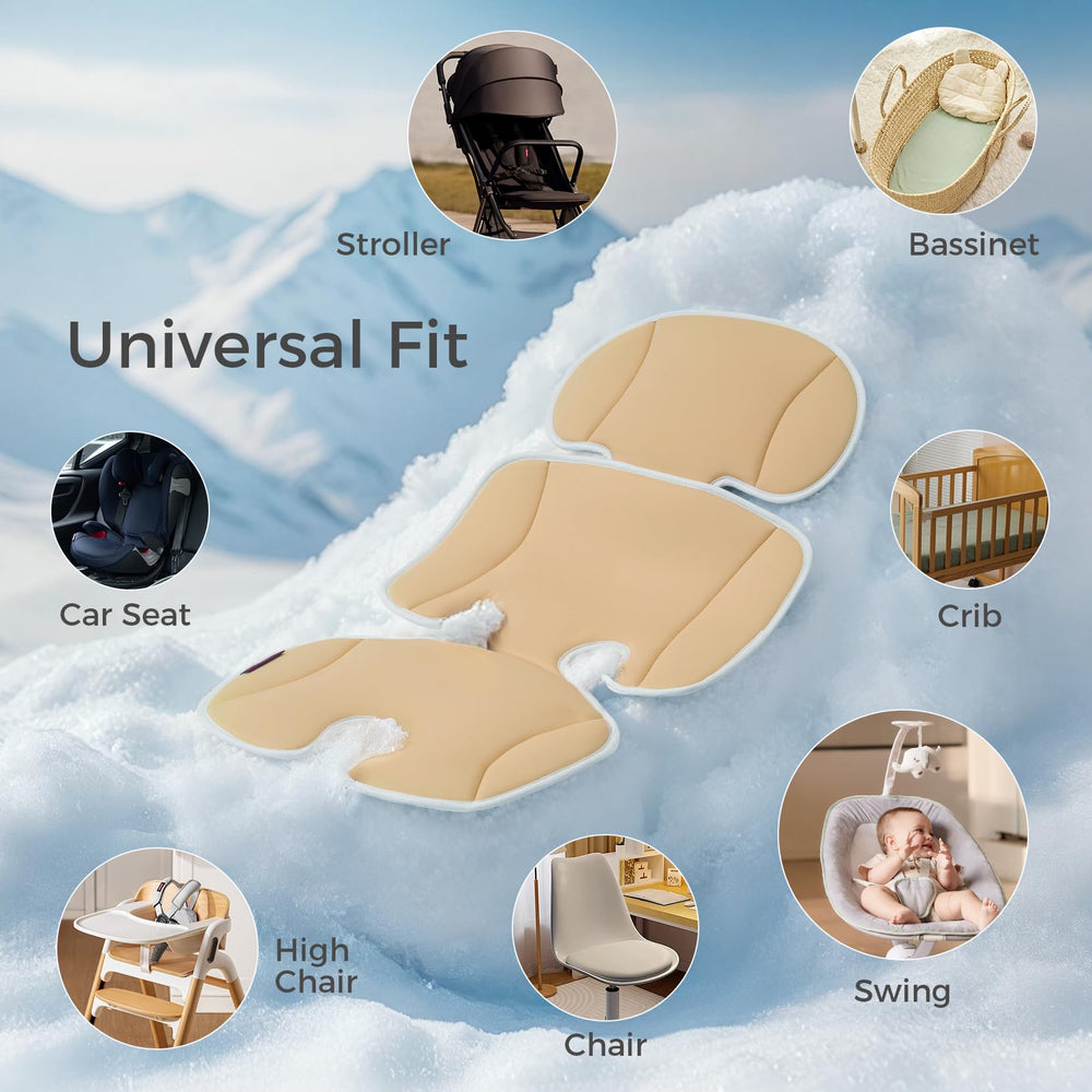 Momcozy easy-install machine-washable liner stays fresh between outings.
