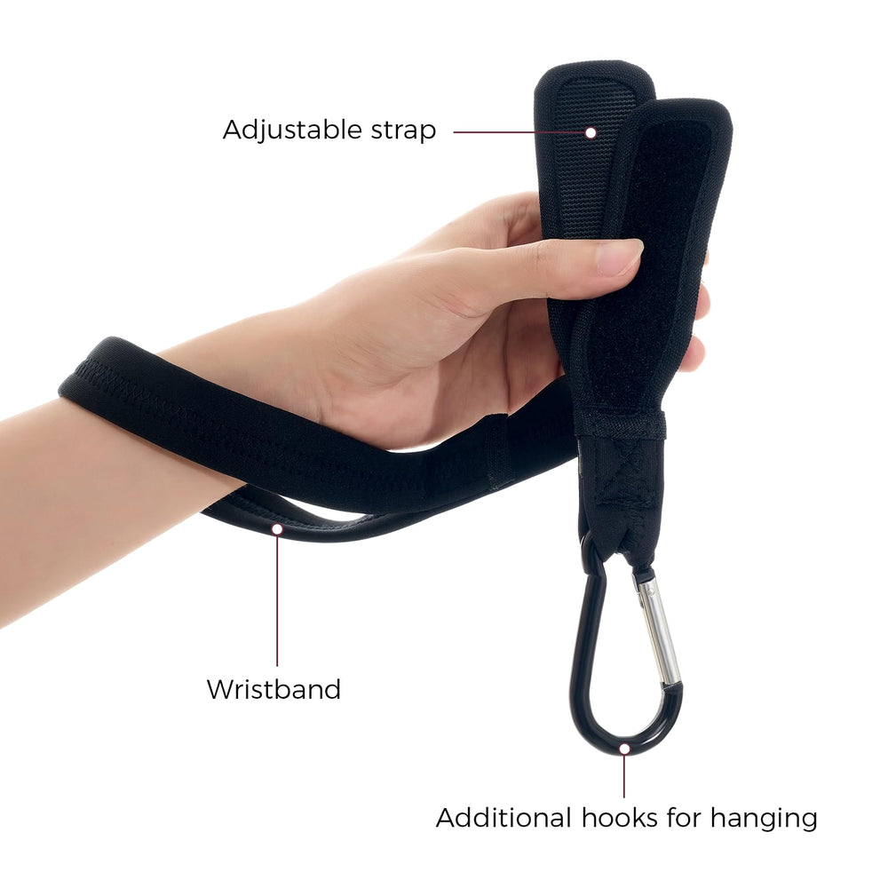 Momcozy easy-install strap fits a variety of stroller handles