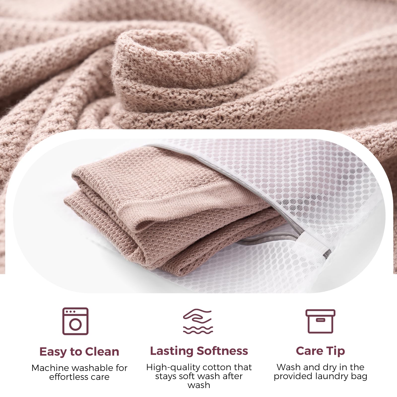 Machine washable brown nursing cover from Momcozy for easy care.