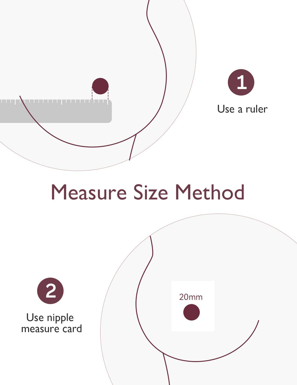 Momcozy flange 27mm shown with bottle connection for stability.