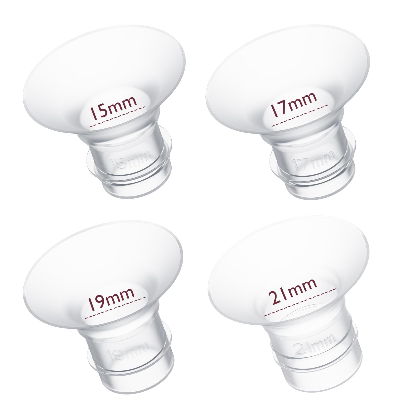 Momcozy flange insert 15mm with 24mm shield compatibility for a comfortable fit