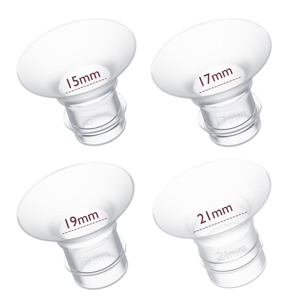 Momcozy flange insert 15mm with 24mm shield compatibility for a comfortable fit