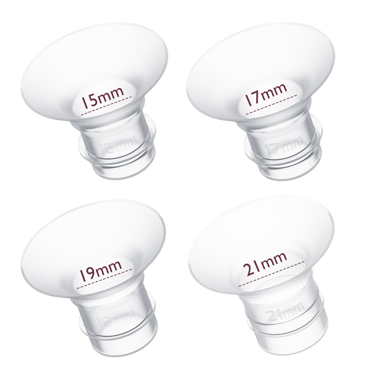 Momcozy flange insert 15mm with 24mm shield compatibility for a comfortable fit