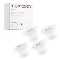 Momcozy flange insert 19mm for V1 Pro/V2 Pro ensures a comfortable seal during pumping.