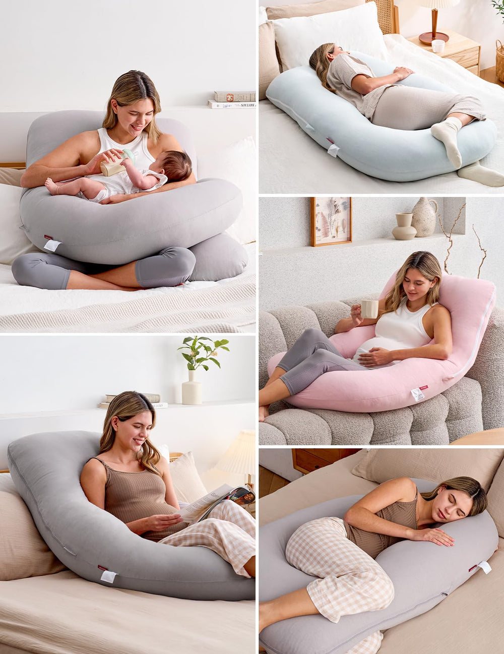 Momcozy flexible design adapts to various positions for comfort on demand.