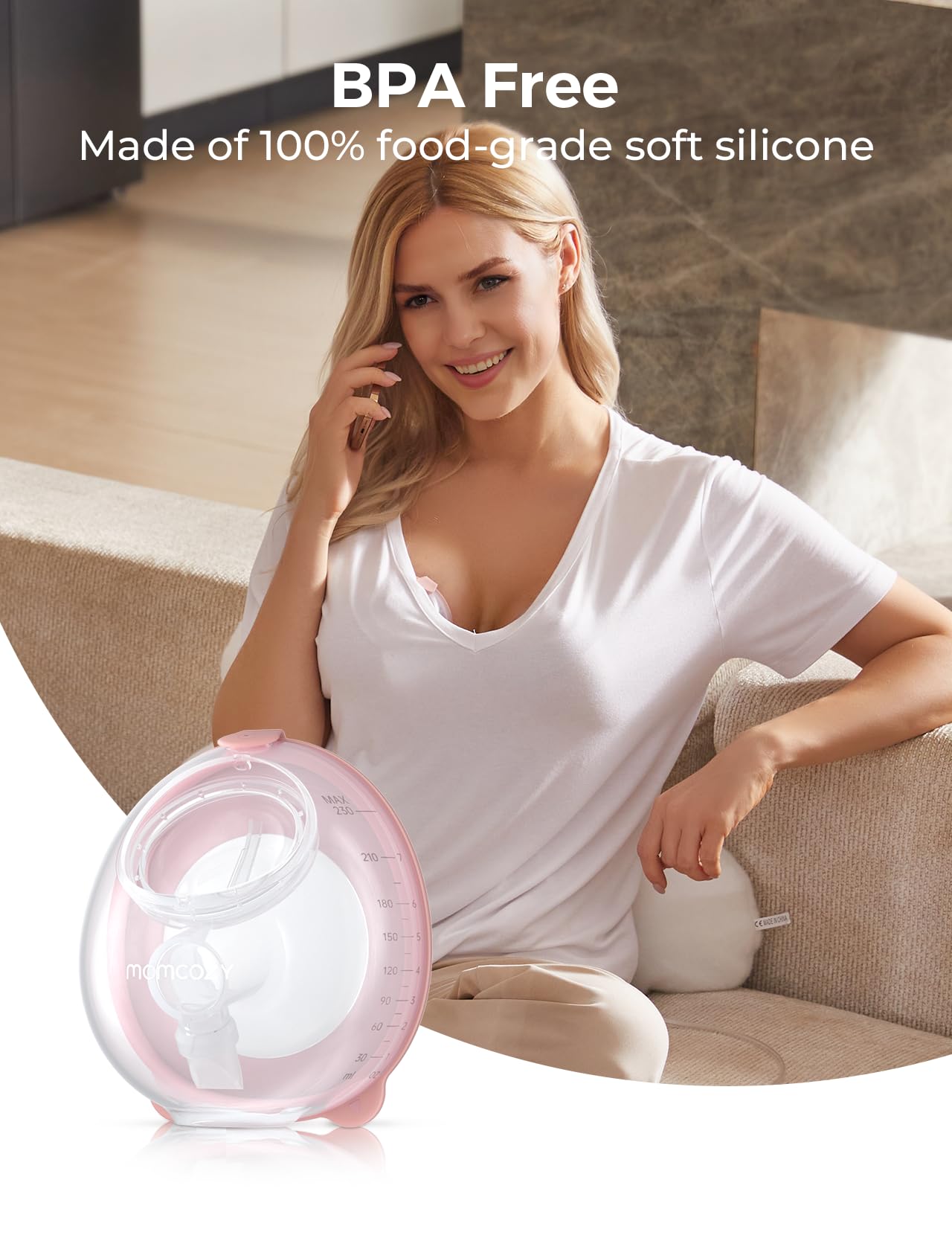 Momcozy full set collector holds up to 7.8 oz