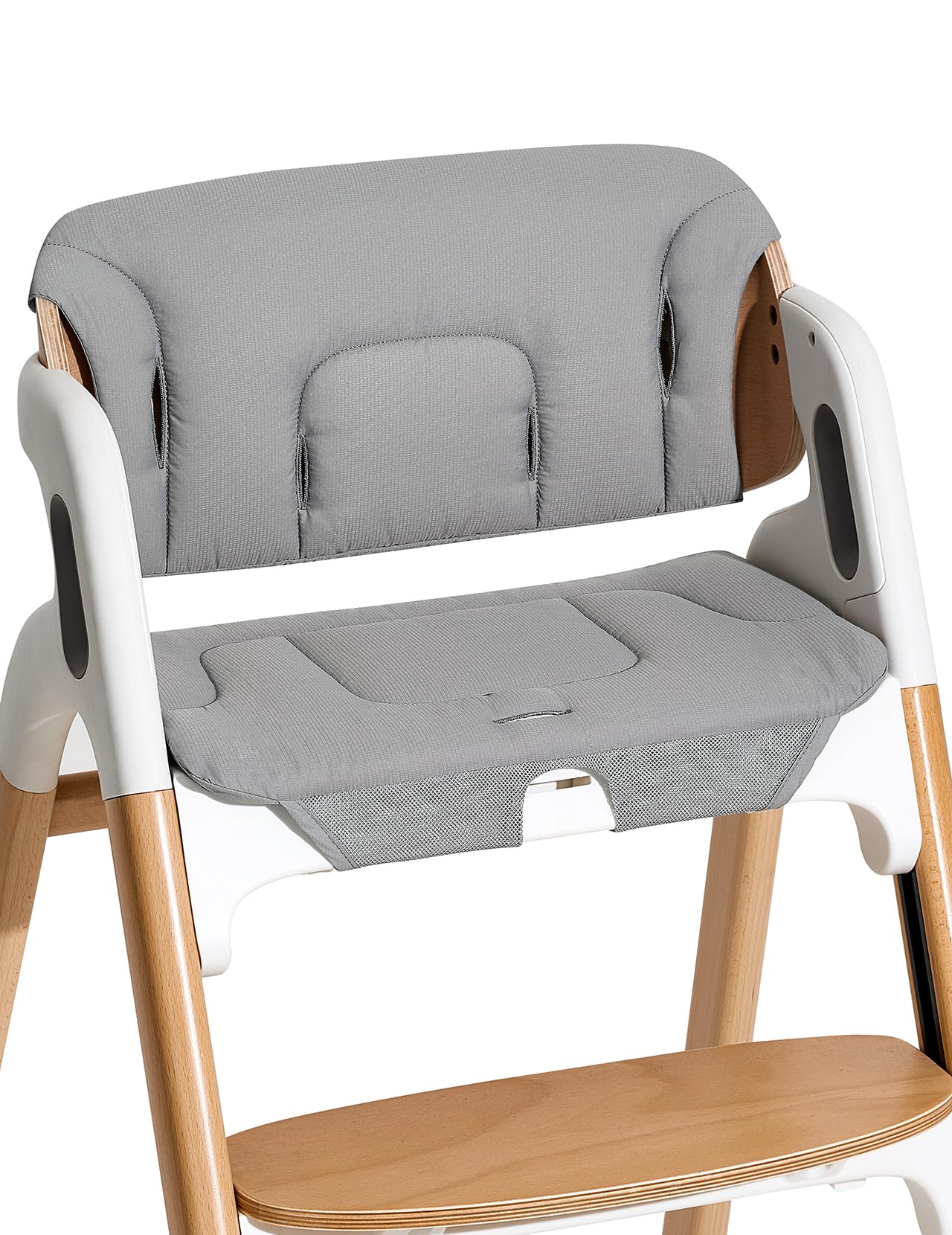 Momcozy high chair cushion machine washable tag for easy cleaning