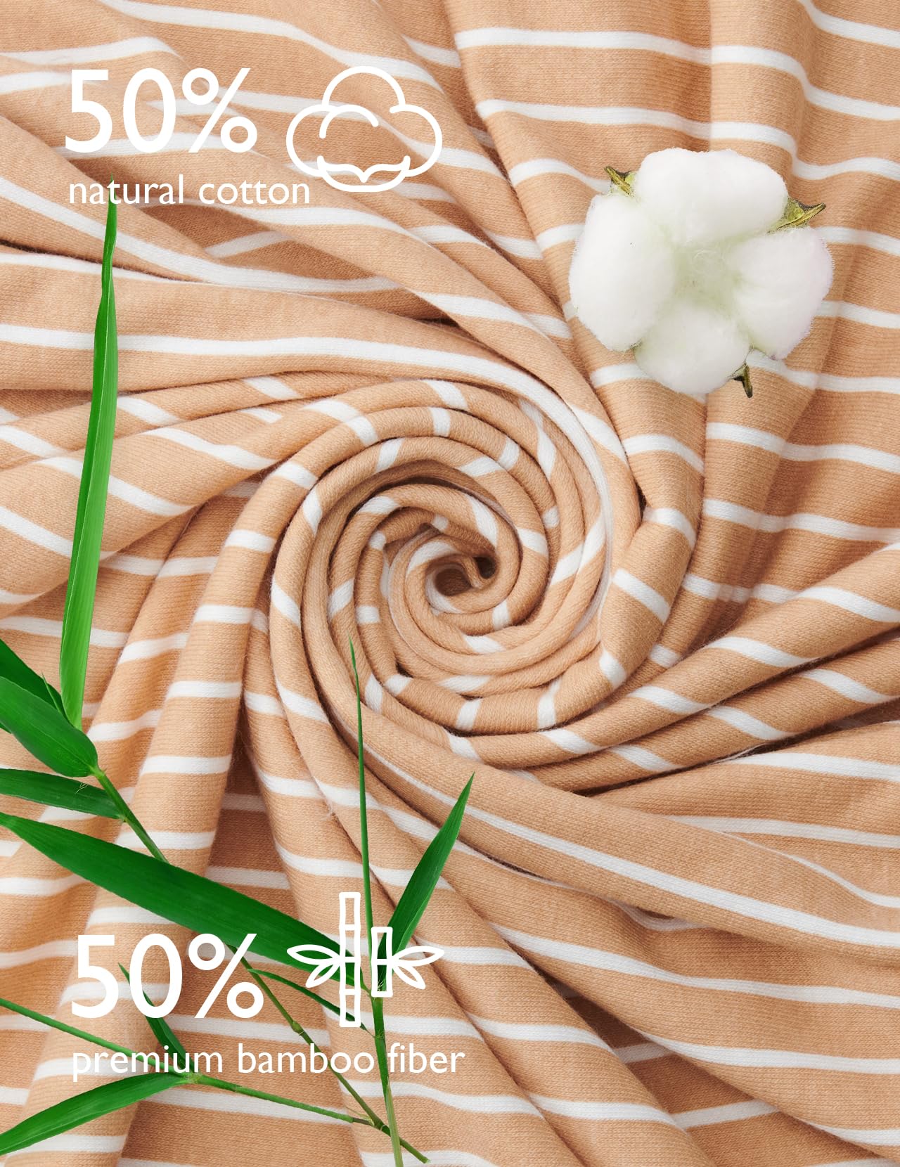 Momcozy hooded towel Starry Sky pattern provides gentle wrap and quick drying after bath.