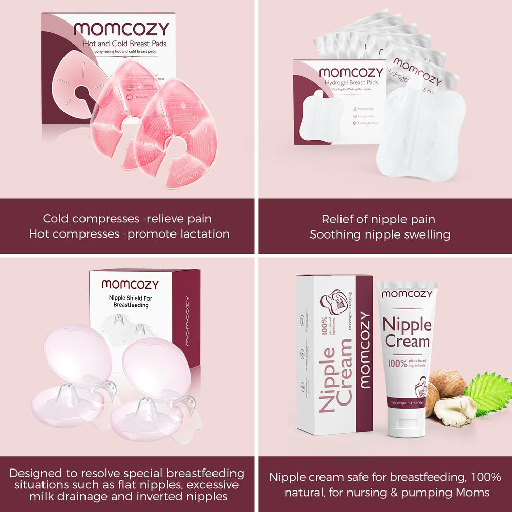 Momcozy hospital bag essential for new moms planning breastfeeding.